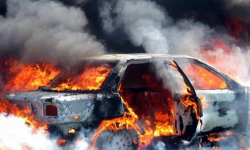 Spalone zwłoki w samochodzie. Makabryczne odkrycie nieopodal Chałupek [aktualizacja]