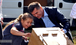 Na terenie Leśnictwa Szkółkarskiego Wilcza wypuszczono kolejne zające na wolność [foto]