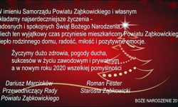 Życzenia bożonarodzeniowe od władz Powiatu Ząbkowickiego