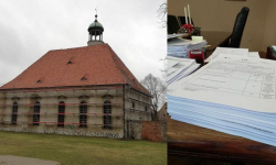 Trwa remont obiektu po byłym kościele ewangelickim w Ziębicach