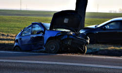 Fiat Punto w rowie między Braszowicami a Ząbkowicami Śląskimi [foto]