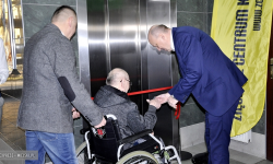 Inauguracyjne otwarcie windy w Ziębickim Centrum Kultury [foto]