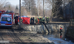 W potoku znaleziono ciało mężczyzny [foto] [aktualizacja]