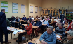 Burmistrz spotkał się z seniorami. Rozmawiano o budżecie i planowanych inwestycjach