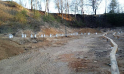 Prace postępują zgodnie z planem. Na „Kamienieckich Dołach” powstaje tor krosowy dla rowerzystów