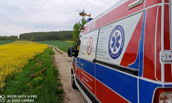 Wypadek na quadzie. Interweniował helikopter Lotniczego Pogotowia Ratunkowego [foto]