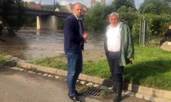 Wicewojewoda odwiedził Bardo. Gmina apeluje o budowę wału przeciwpowodziowego