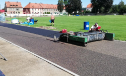 Remont stadionu, budowa boiska, przebudowa dróg. Trwają prace inwestycyjne w gminie Ziębice [foto]