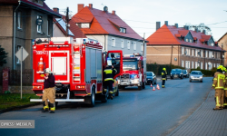 Nagłe zatrzymanie krążenia i zgon. Interweniowali strażacy, naziemny zespół ratownictwa i LPR [foto]