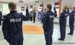 Nowi policjanci przyjęci do służby