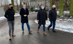 Wicemarszałek Macko i poseł Gwóźdź z wizytą w gminie Ziębice
