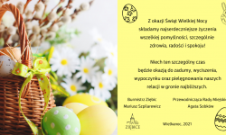 Życzenia Wielkanocne od władz gminy Ziębice