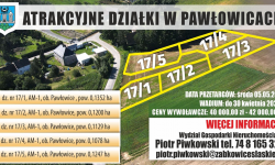 Marzysz o własnym domu? Gmina sprzedaje działki pod budownictwo jednorodzinne w Pawłowicach