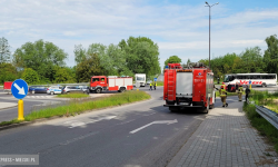 Kolejne zderzenie pojazdów na skrzyżowaniu ul. Legnickiej z krajową ósemką. Są utrudnienia [foto]