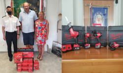 Wsparcie potencjału ratowniczego. Strażacy-zawodowcy z nowym zestawem narzędzi akumulatorowych