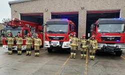 Strażacy z Ząbkowic Śląskich oddali hołd Powstańcom