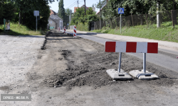 Rozpoczęto przebudowę drogi powiatowej w Bobolicach [foto]