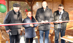 Uroczyście otwarto nowe miejsce rekreacji w Dzbanowie