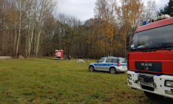 Na terenie leśnym w okolicach Chwalisławia znaleziono zwłoki mężczyzny