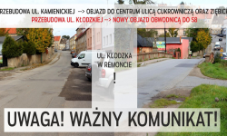 Od 10 grudnia kolejne zmiany w organizacji ruchu w obrębie ul. Kłodzkiej i Kamienieckiej