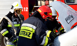 W Jemnej spłonął bus