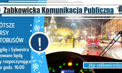 W Wigilię i Sylwestra autobusy Ząbkowickiej Komunikacji Publicznej będą kursować krócej