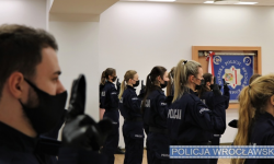 94 nowo przyjętych funkcjonariuszy zasiliło szeregi dolnośląskiej policji