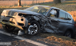 Poranne zdarzenie drogowe przed Ząbkowicami Śląskimi. Jak do niego doszło? Mamy nagranie [wideo]