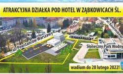 Atrakcyjna działka pod hotel przy krytym basenie. Kolejny przetarg już w marcu