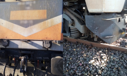 Kolizja z lokomotywą i wyprzedzanie mimo zakazu. Posypały się wysokie mandaty