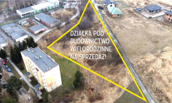 Samorząd sprzedaje działkę pod budowę bloku mieszkaniowego