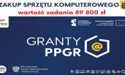 Prawie 90 tys. zł dla gminy Bardo w ramach konkursu grantowego PPGR