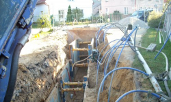 21 km sieci kanalizacyjnej