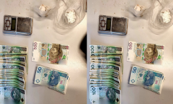 34-latek miał w mieszkaniu ponad 200 porcji handlowych amfetaminy i mefedronu
