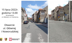 Już jutro oficjalne otwarcie ul. Głównej i Noworudzkiej