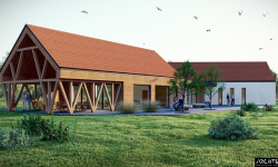 Niemal 5 mln zł na budowę świetlicy wiejskiej w Kalinowicach Górnych [wizualizacja]