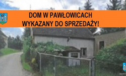 Dom w Pawłowicach wykazany do sprzedaży