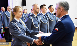 Powiatowe Święto Policji. Funkcjonariusze otrzymali awanse [foto]