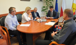 Spotkanie z dyrektorów szkół ponadpodstawowych w związku z rozpoczęciem roku szkolnego 2022/2023