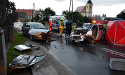 Śmiertelny wypadek w Byczeniu [foto] [aktualizacja] [komunikat policji]