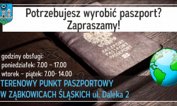 KOMUNIKAT: obsługa klienta w Terenowym Punkcie Paszportowym działa bez zakłóceń