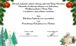 Życzenia składają władze gminy Ciepłowody