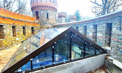 Dawniej szklarnia pałacowa, dziś sala dydaktyczna