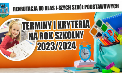 Nabór do klas I szkół podstawowych w gminie Ząbkowice Śląskie. Terminy i kryteria przyjęć