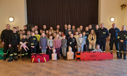 Spotkanie edukacyjne młodzieżowych drużyn pożarniczych