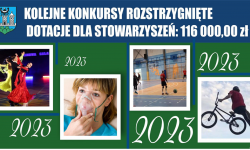 Kolejne stowarzyszenia otrzymały dotacje na realizację zadań publicznych