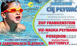Nauka pływania w Słonecznym Parku Wodnym