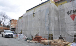 Trwa termomodernizacja budynku Starostwa Powiatowego przy ul. Prusa