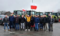 Protest rolników z powiatu kłodzkiego. Wyjechali na krajową ósemkę [foto]