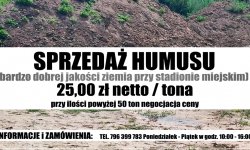 Sprzedaż humusu przy stadionie miejskim